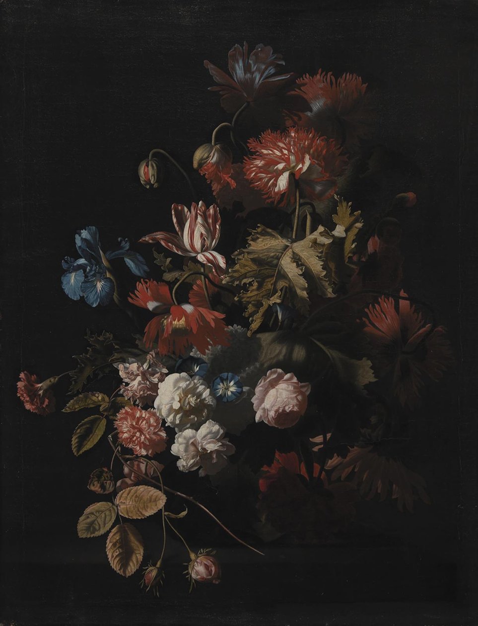 Un vase avec des fleurs - Simon Pietersz Verelst