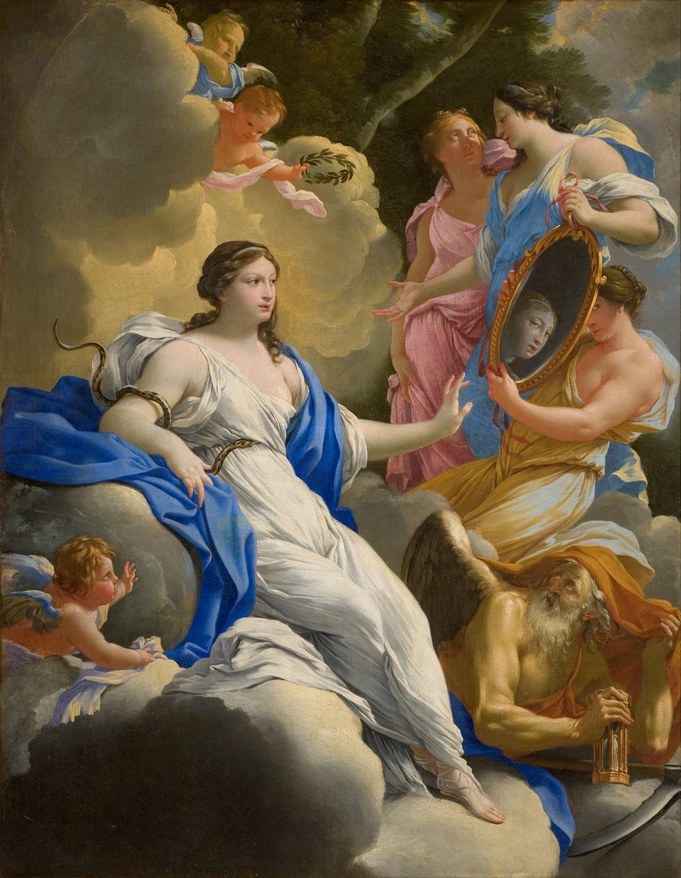 Allégorie de la prudence - Simon Vouet