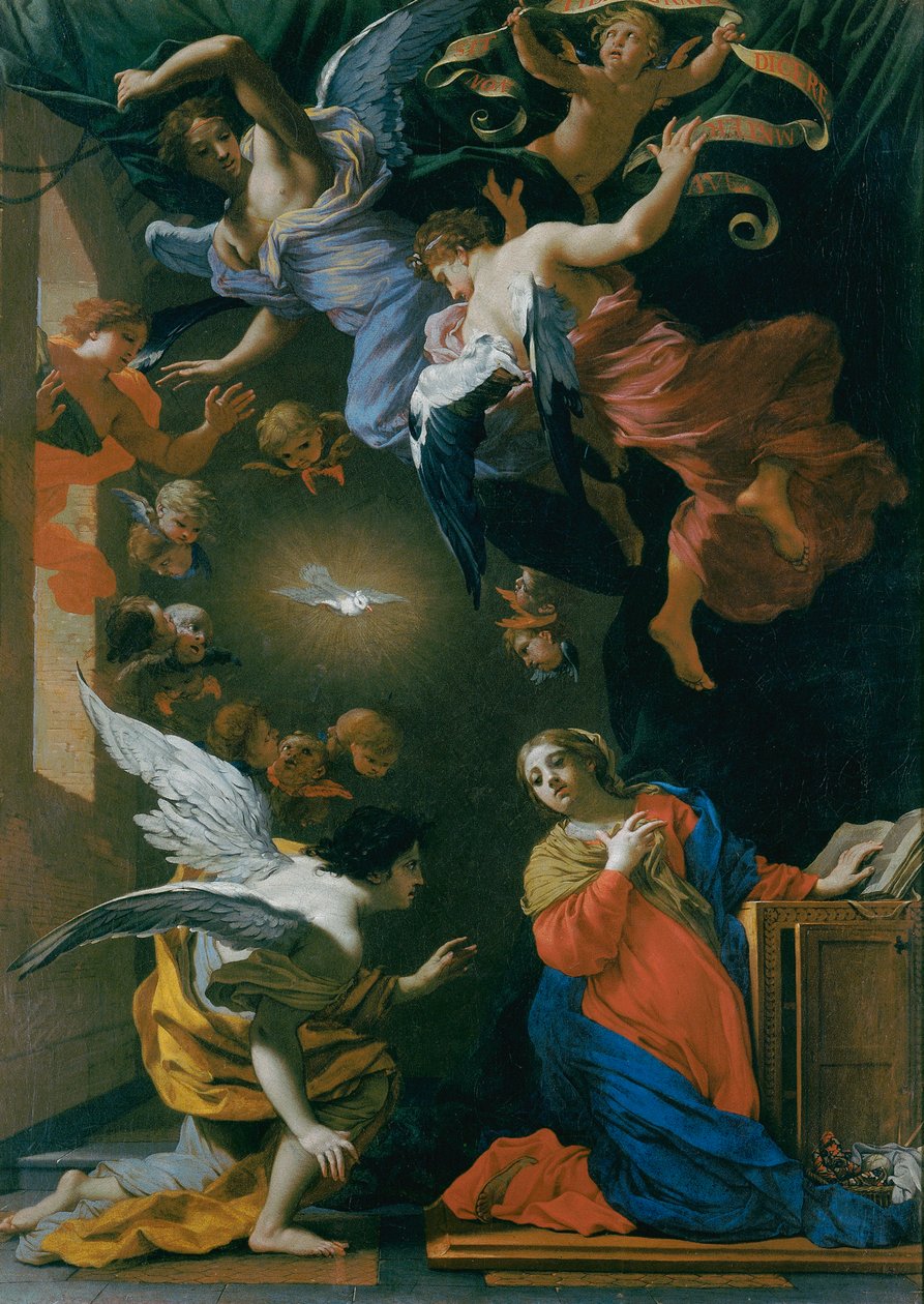 Annonciation - Simon Vouet