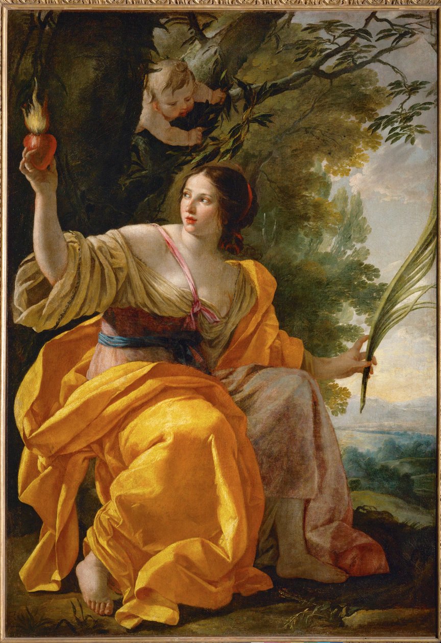 La charité céleste ... - Simon Vouet