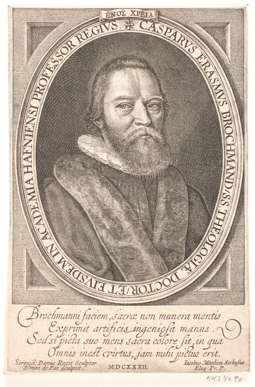Évêque Jesper Rasmussen Brochmand - Simon de Pas