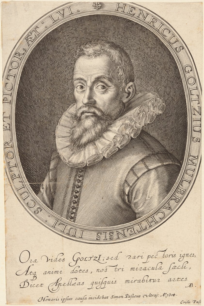 Hendrik Goltzius - Simon de Passe