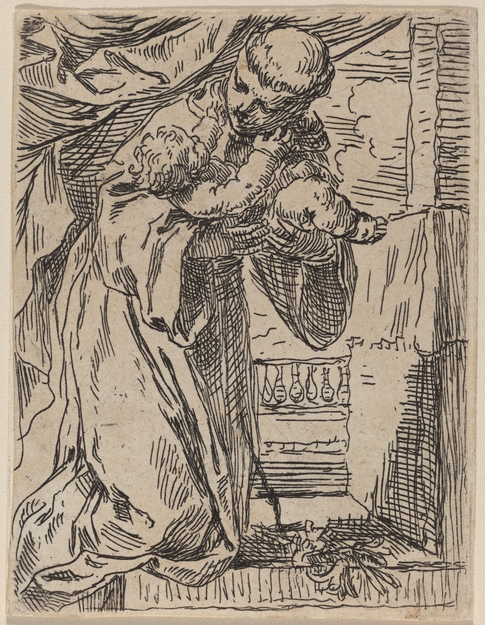 Le Petit Saint Antoine de Padoue - Simone Cantarini