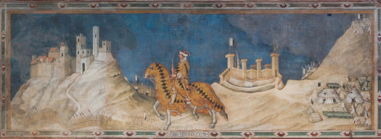 Guido Riccio da Fogliano / Simone Martini - Simone Martini
