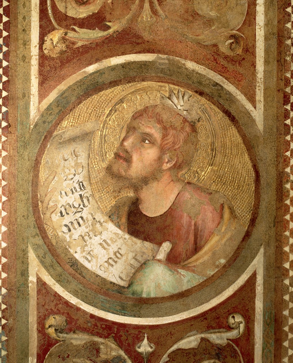 Maesta: Malachie (détail) - Simone Martini