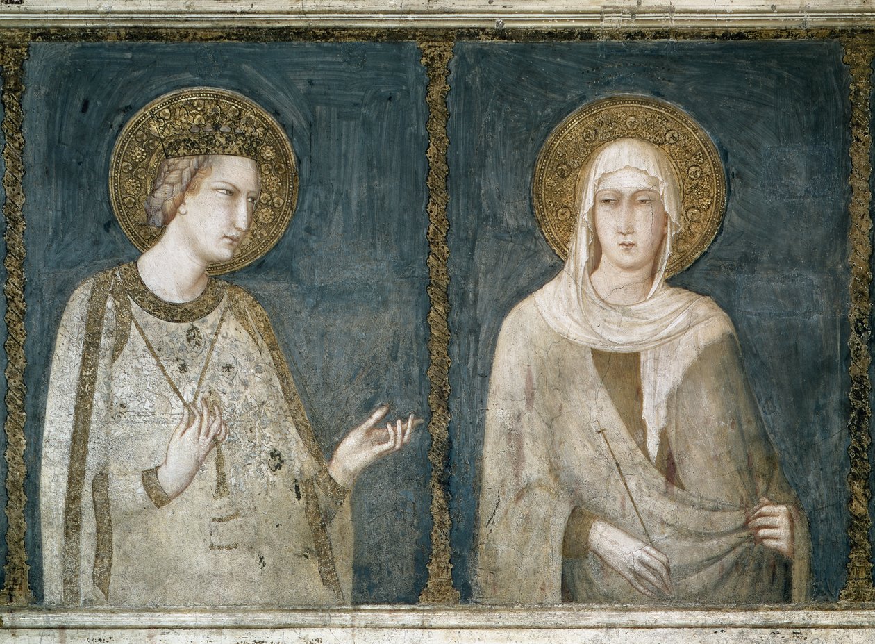 Sainte Élisabeth de Hongrie - Simone Martini