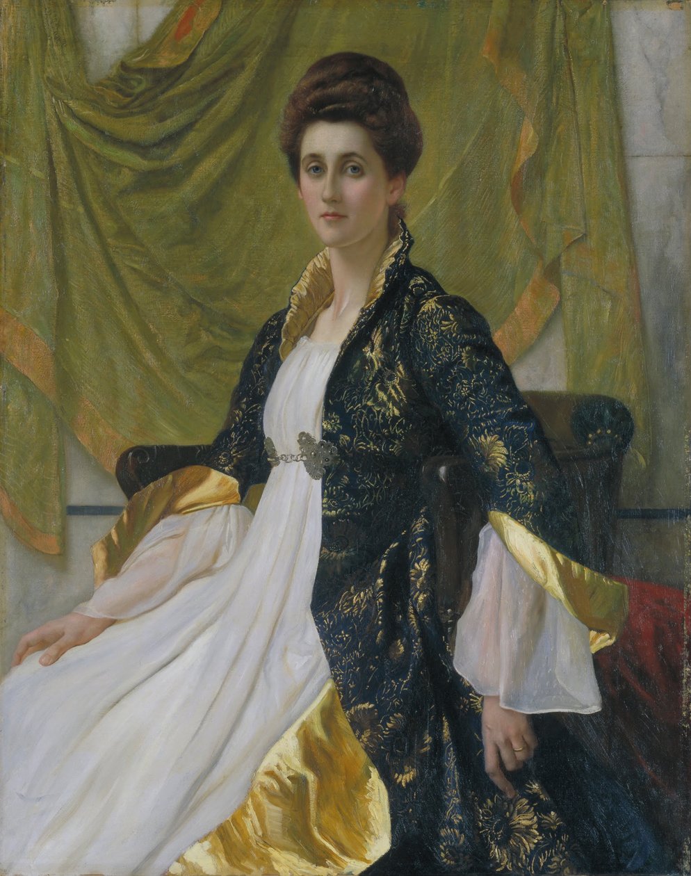 Portrait de Mme Ernest Moon - William Blake Richmond