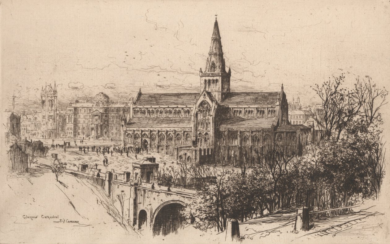 Cathédrale de Glasgow - Sir David Young Cameron