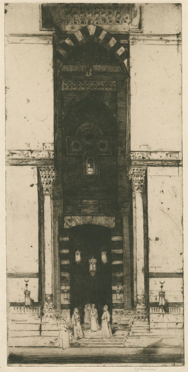 La Porte de la Mosquée, Le Caire - Sir David Young Cameron