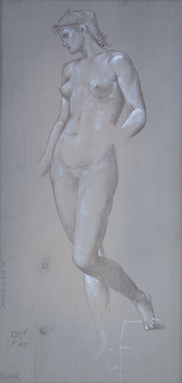 Antonia, 1877 - Sir Edward Coley Burne Jones