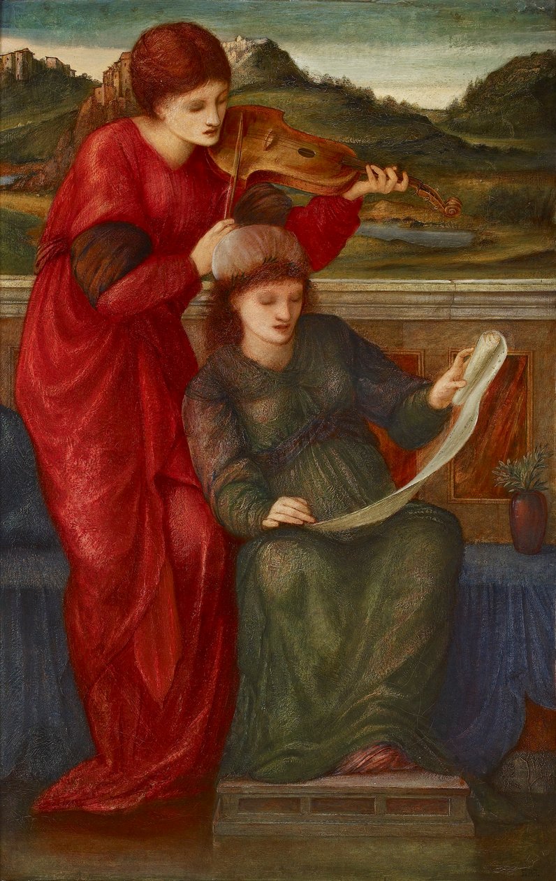 Musique, 1877 - Sir Edward Coley Burne Jones