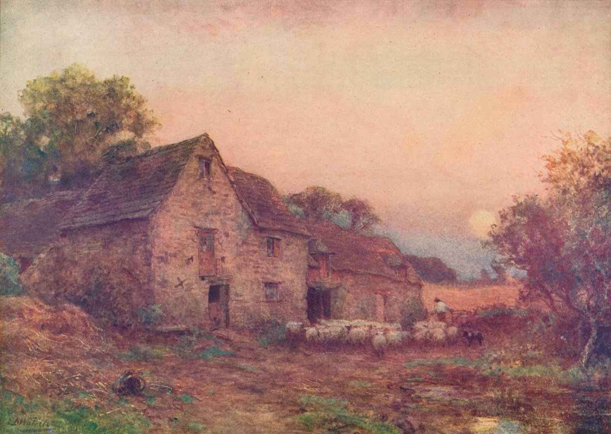 La Lune des moissons, c1897, 1914 - Sir Ernest Albert Waterlow