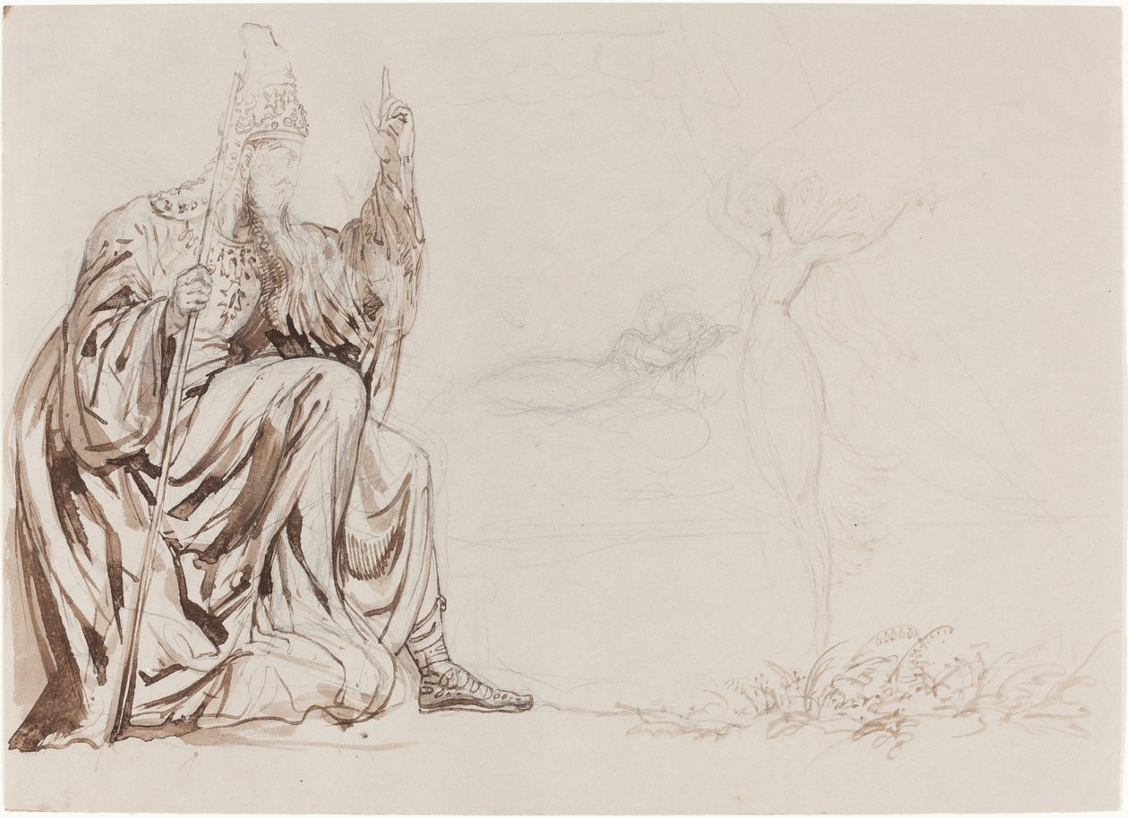Un Magicien - Sir George Hayter