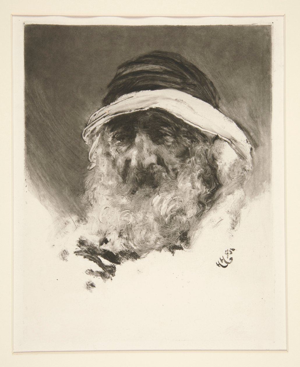 Un Arabe - Sir Hubert von Herkomer