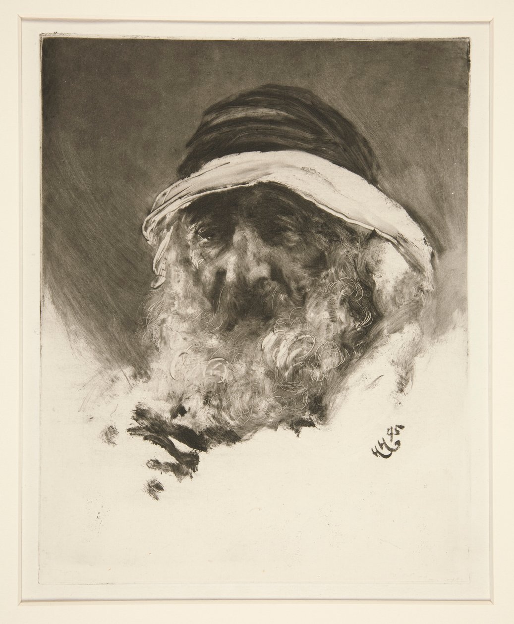 Un Arabe - Sir Hubert von Herkomer