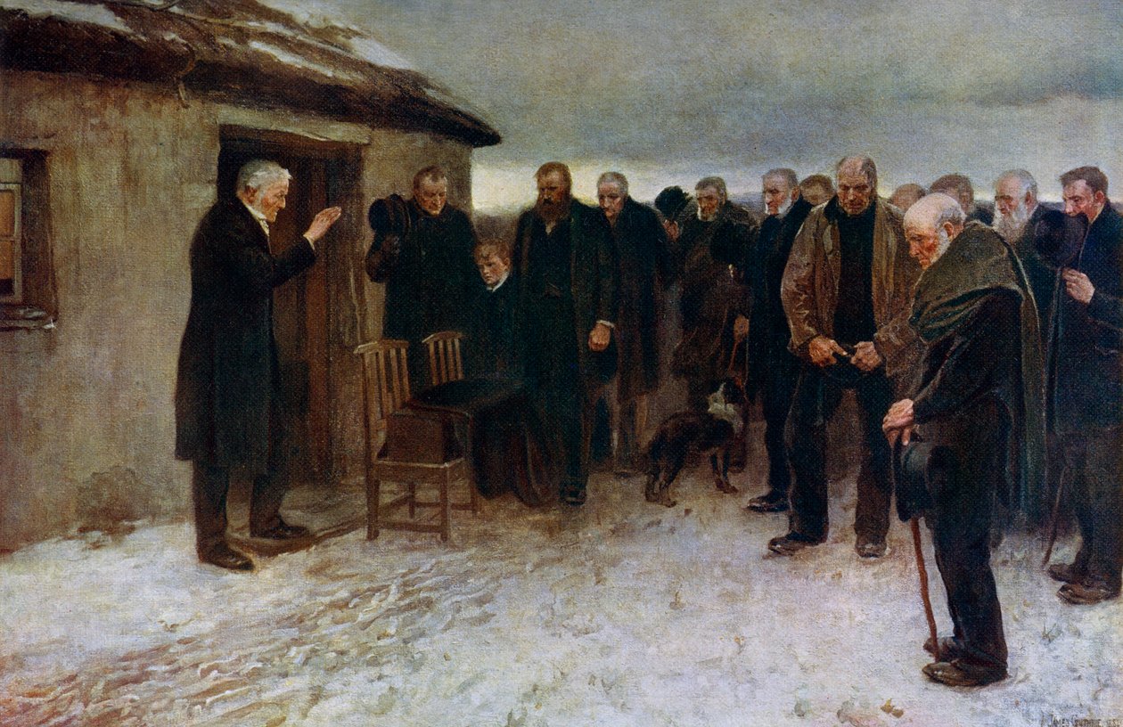 Un enterrement en Écosse, 1882, 1912 - James Guthrie
