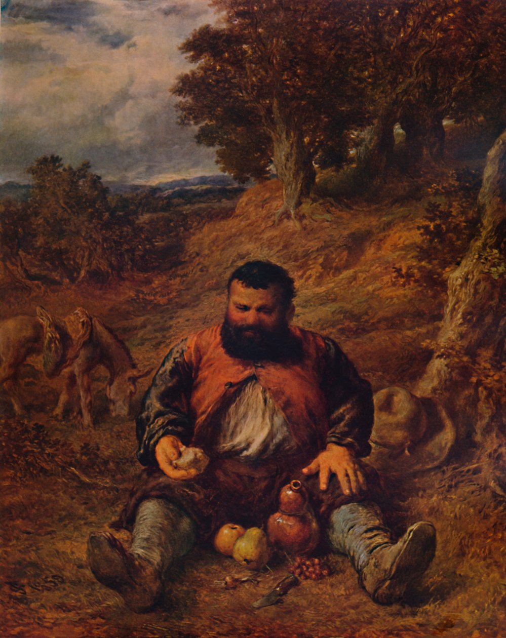 Sancho Panza - Sir John Gilbert