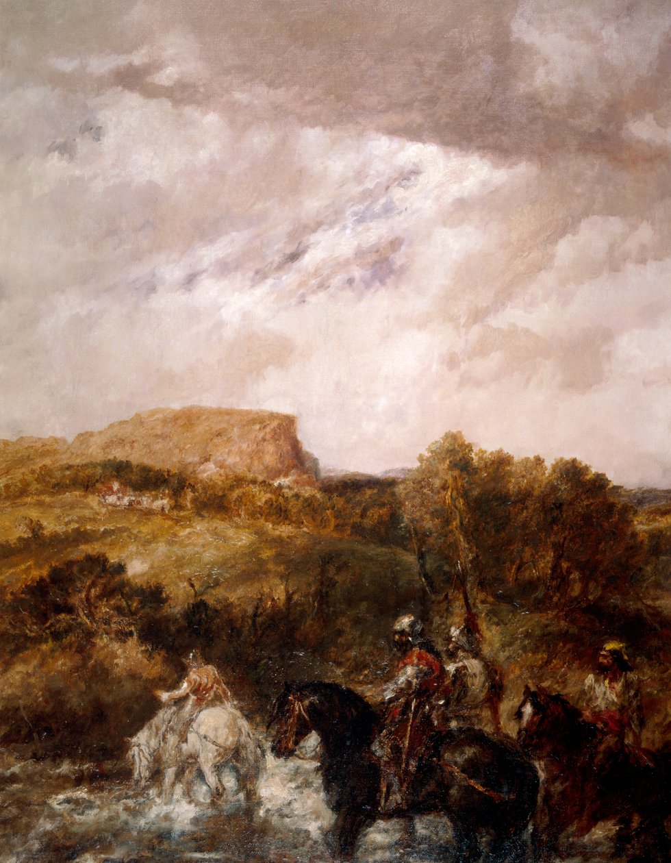 Le gué - Sir John Gilbert