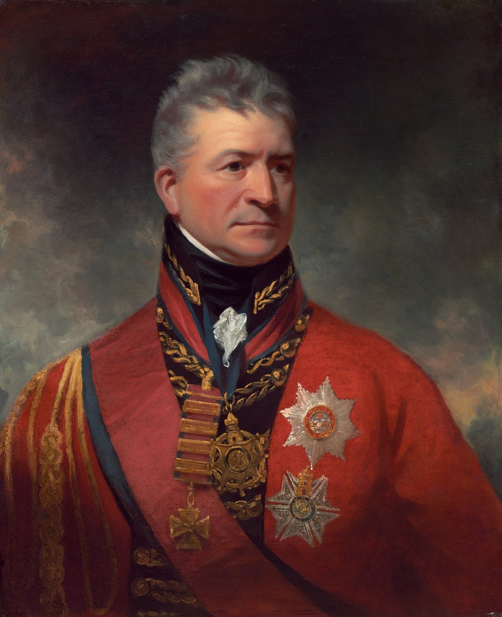 Lieutenant-général Sir Thomas Picton - Sir William Beechey