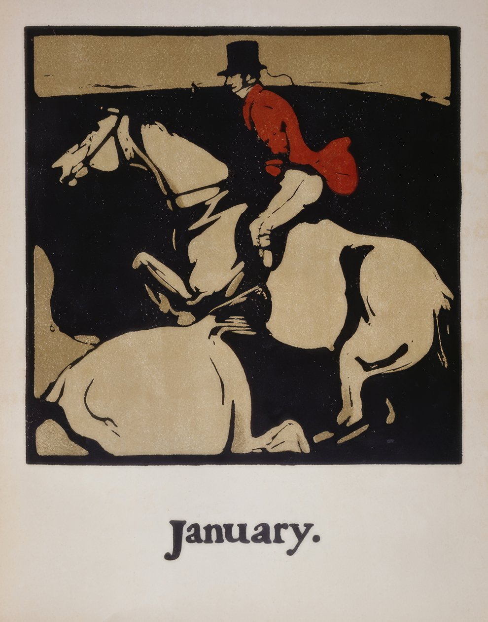Course de chevaux - Sir William Nicholson