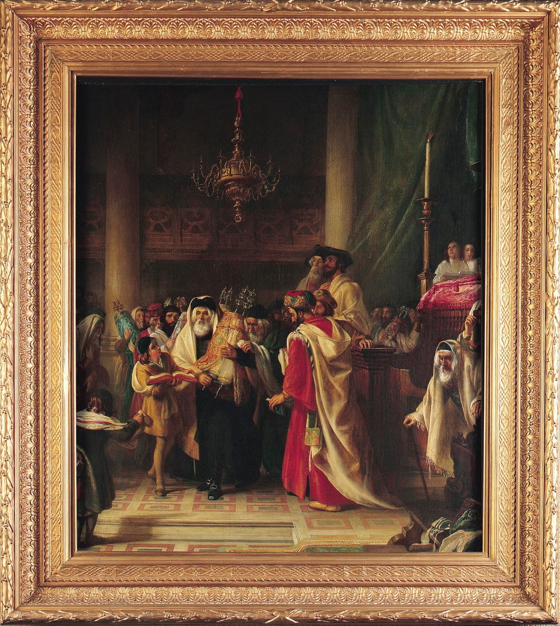 Procession de la loi - Solomon Alexander Hart