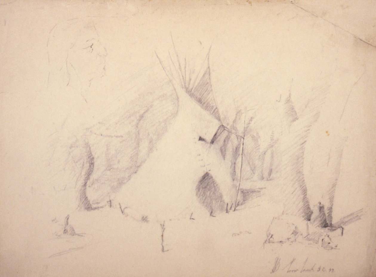 Ruisseau Crow - Solon H. Borglum