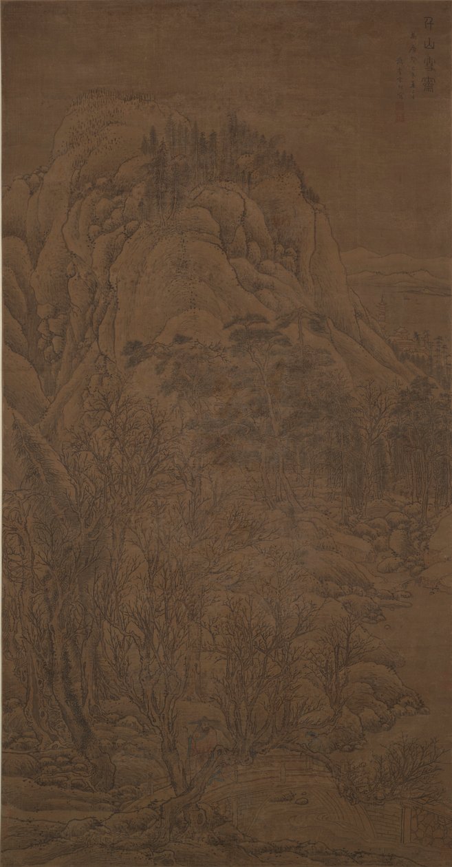 Mille pics après la chute de neige - Song Xu
