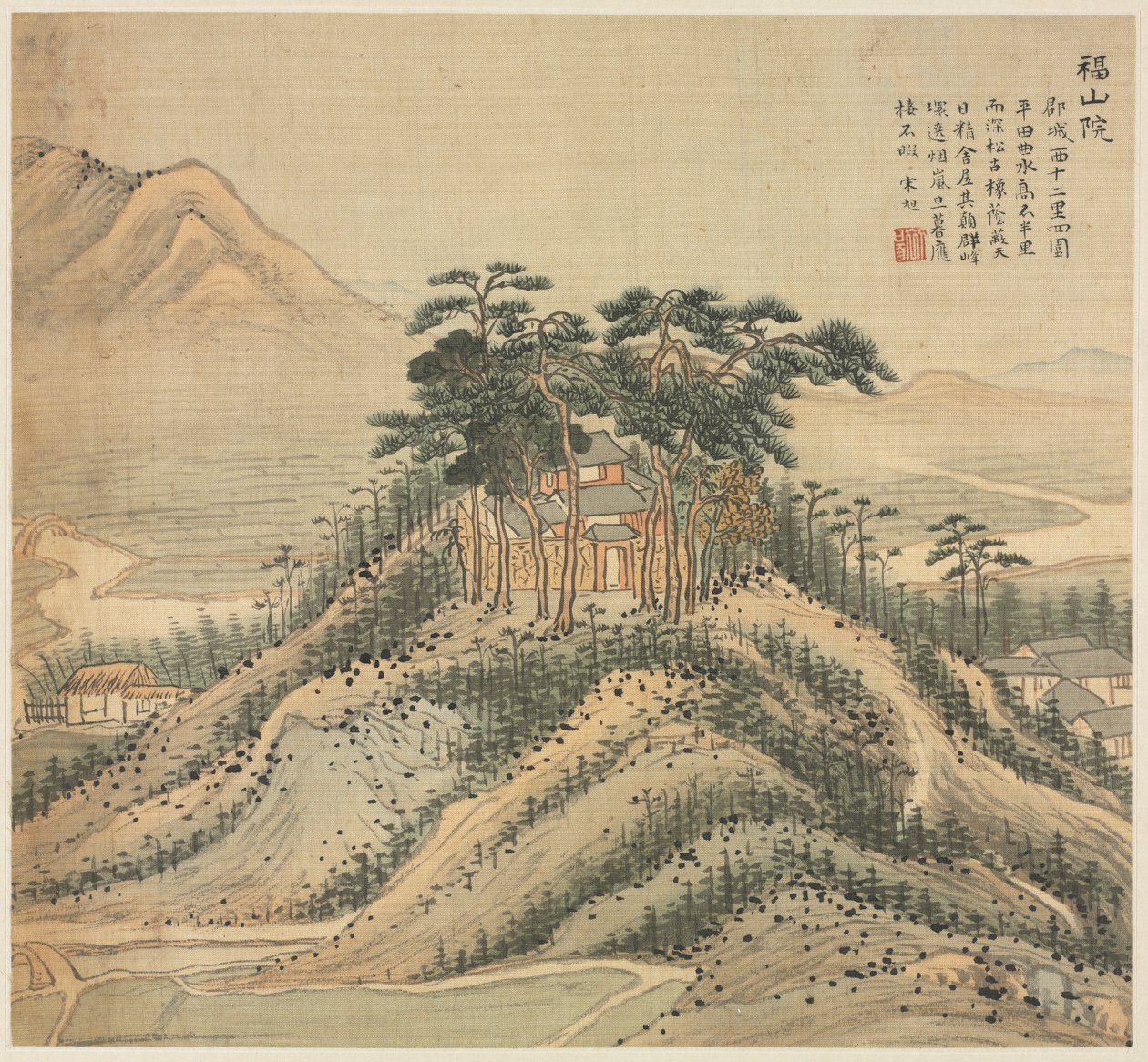 Monastère de Fushan, 1500s - Song Xu