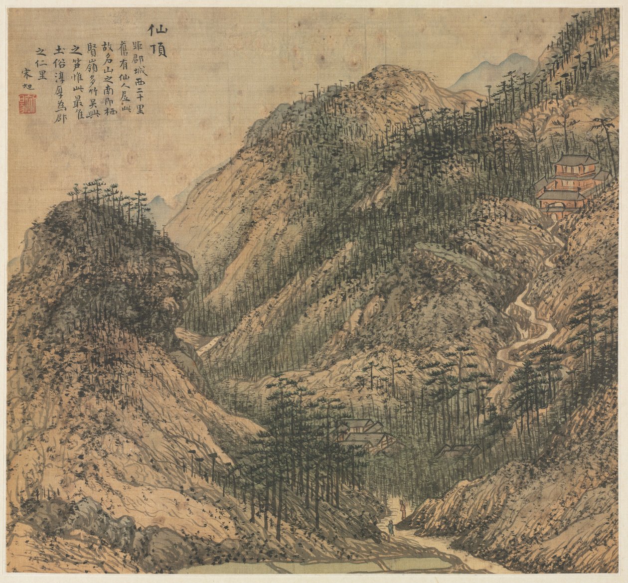 Pic des Immortels Xianding, 1500s - Song Xu