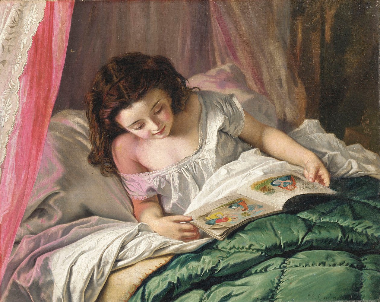 Temps de lecture - Sophie Gengembre Anderson