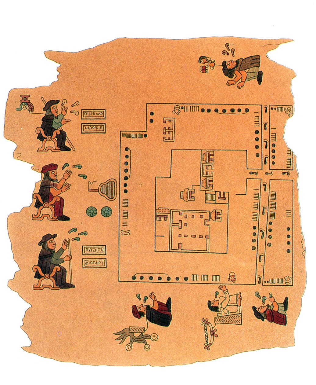 Le Codex de Berlin : Conflits fonciers entre les Espagnols et les Indiens, fac-similé - Spanish Colonial