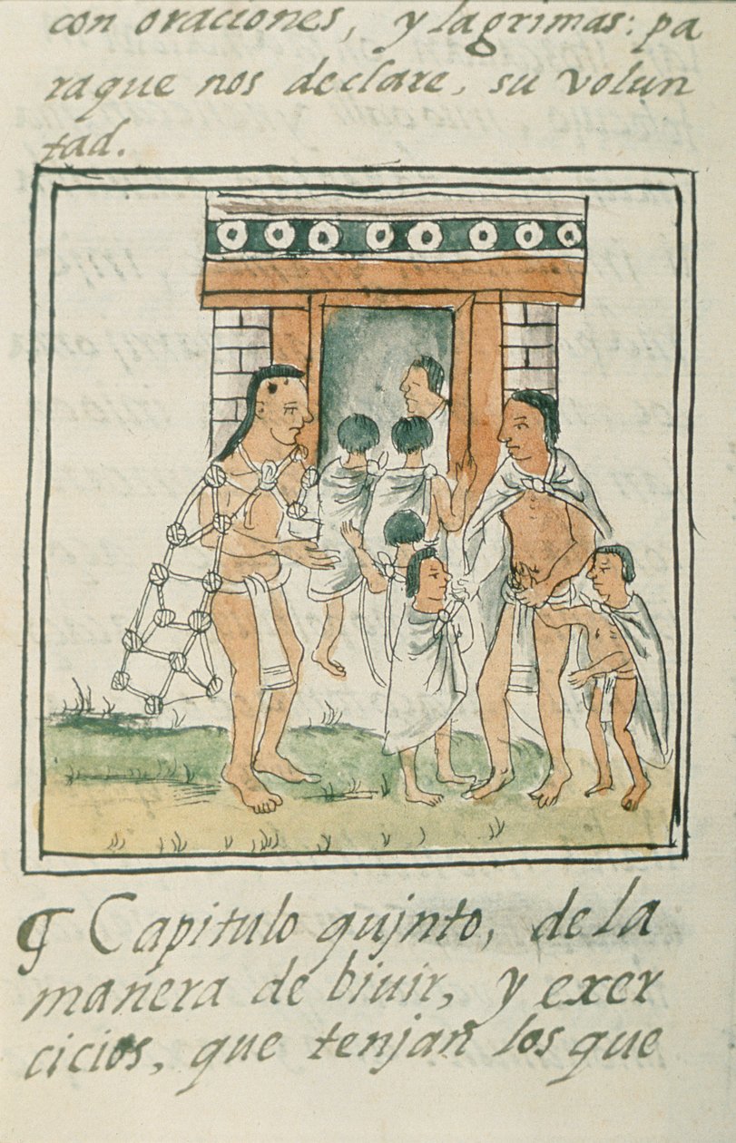 Jeunes enfants entrant dans une maison, du 