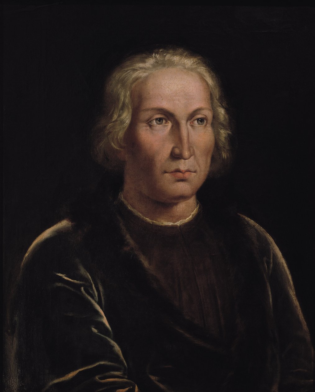 Portrait de Christophe Colomb (1450-1506) - Spanish School