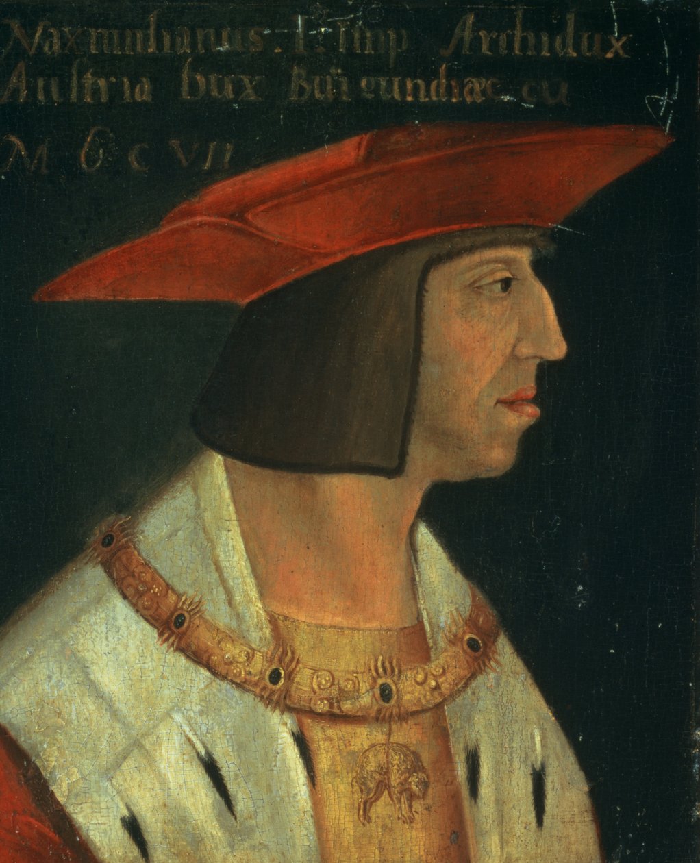 Portrait de Maximilien Ier (1459-1519) - Spanish School