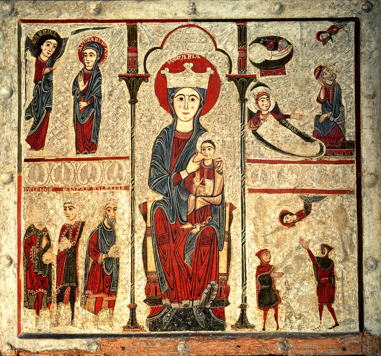 Scènes de la vie de la Vierge - Spanish School