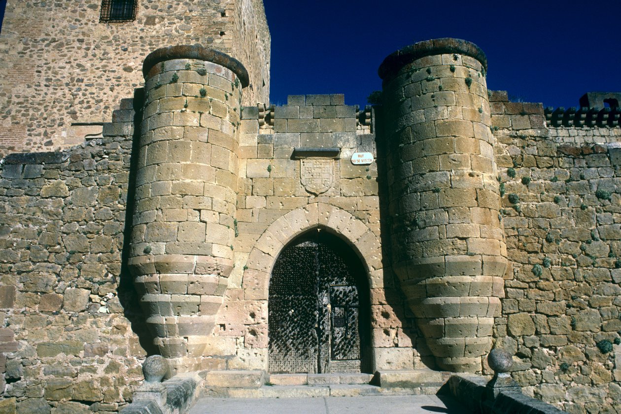 Une porte de ville - Spanish School