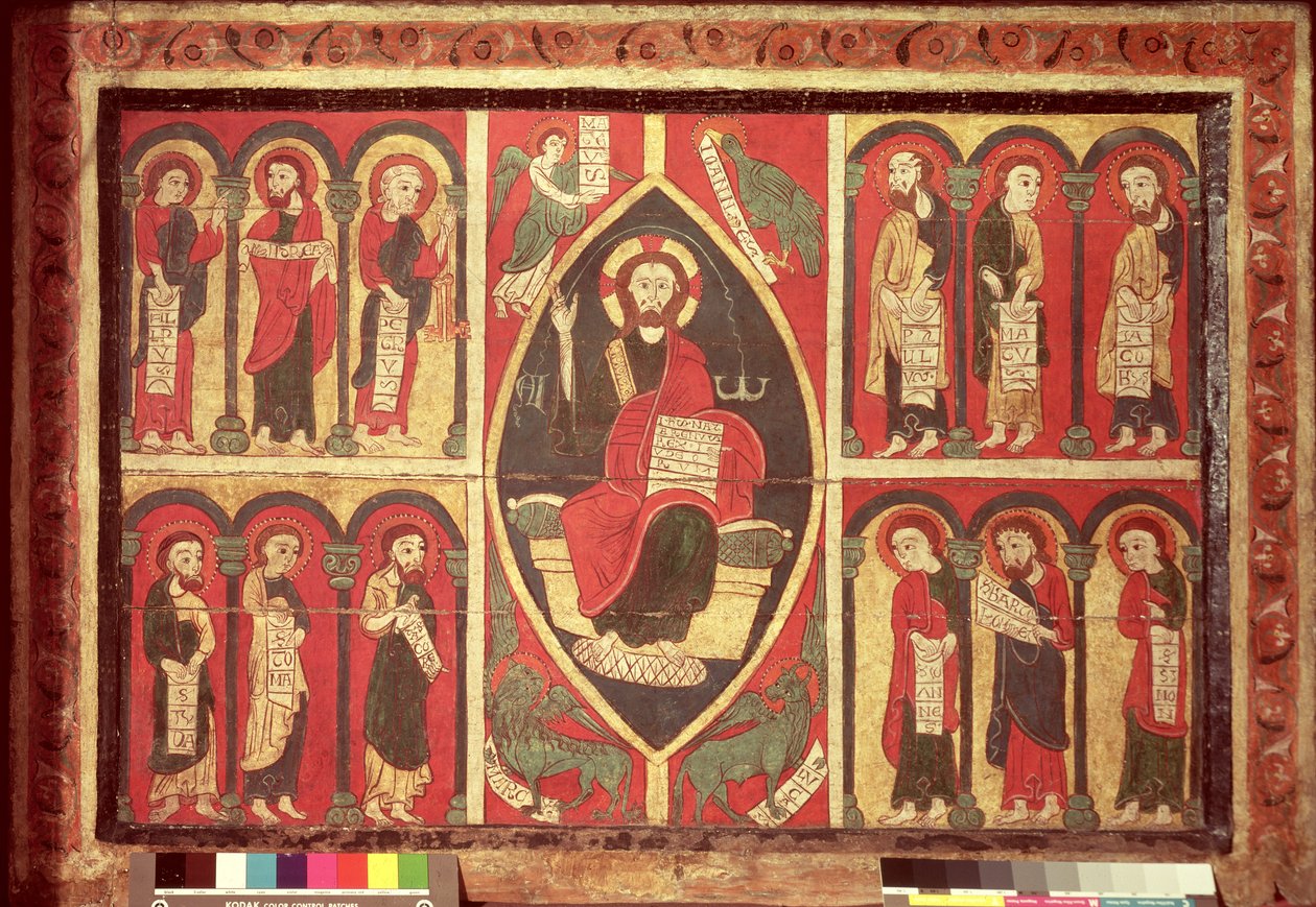 Le Christ et ses apôtres - Spanish School