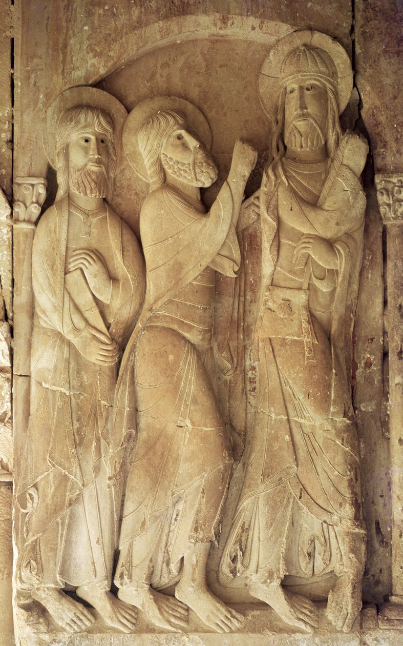 Christ et les pèlerins d