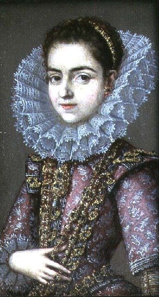 Portrait féminin - Spanish School