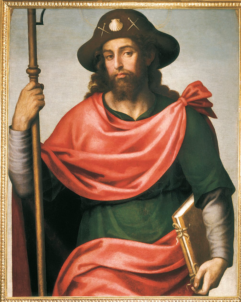 Portrait de Saint Jacques de Compostelle - Spanish School