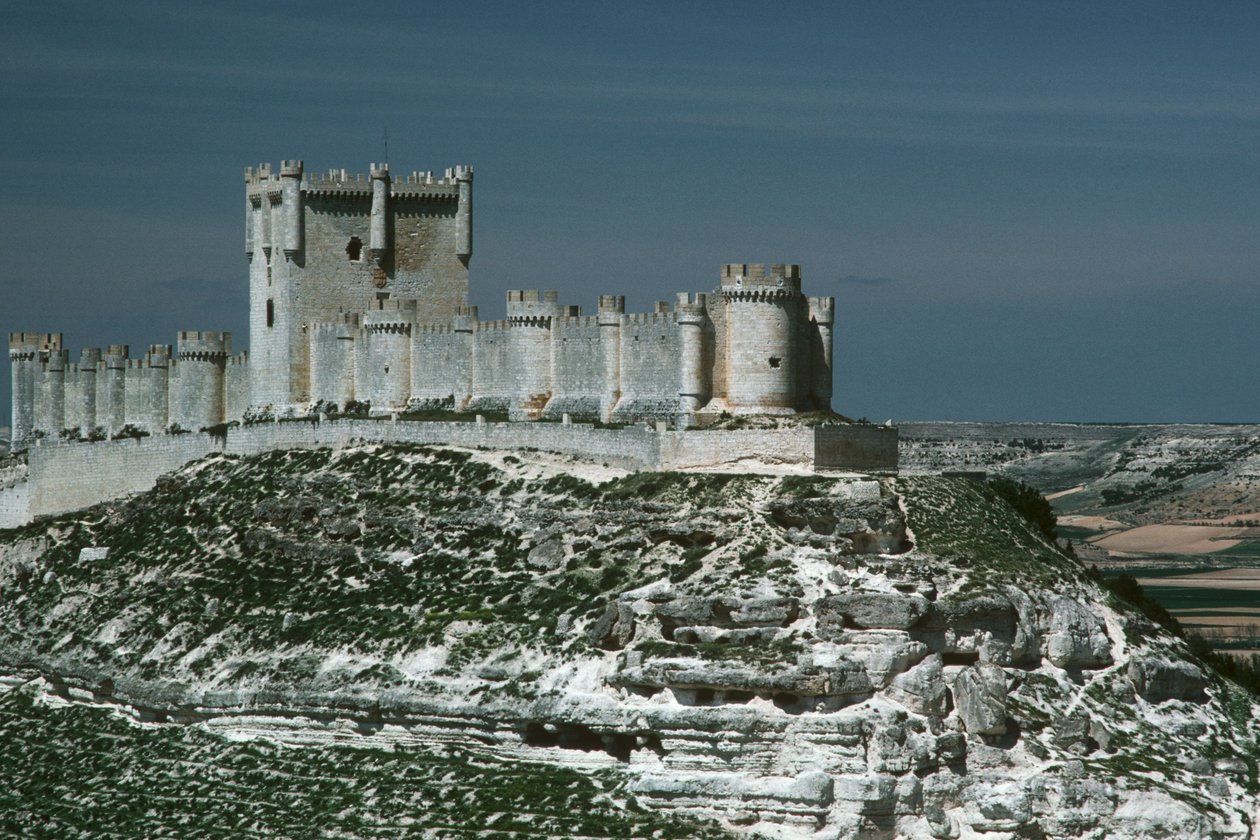 Vue du château - Spanish School