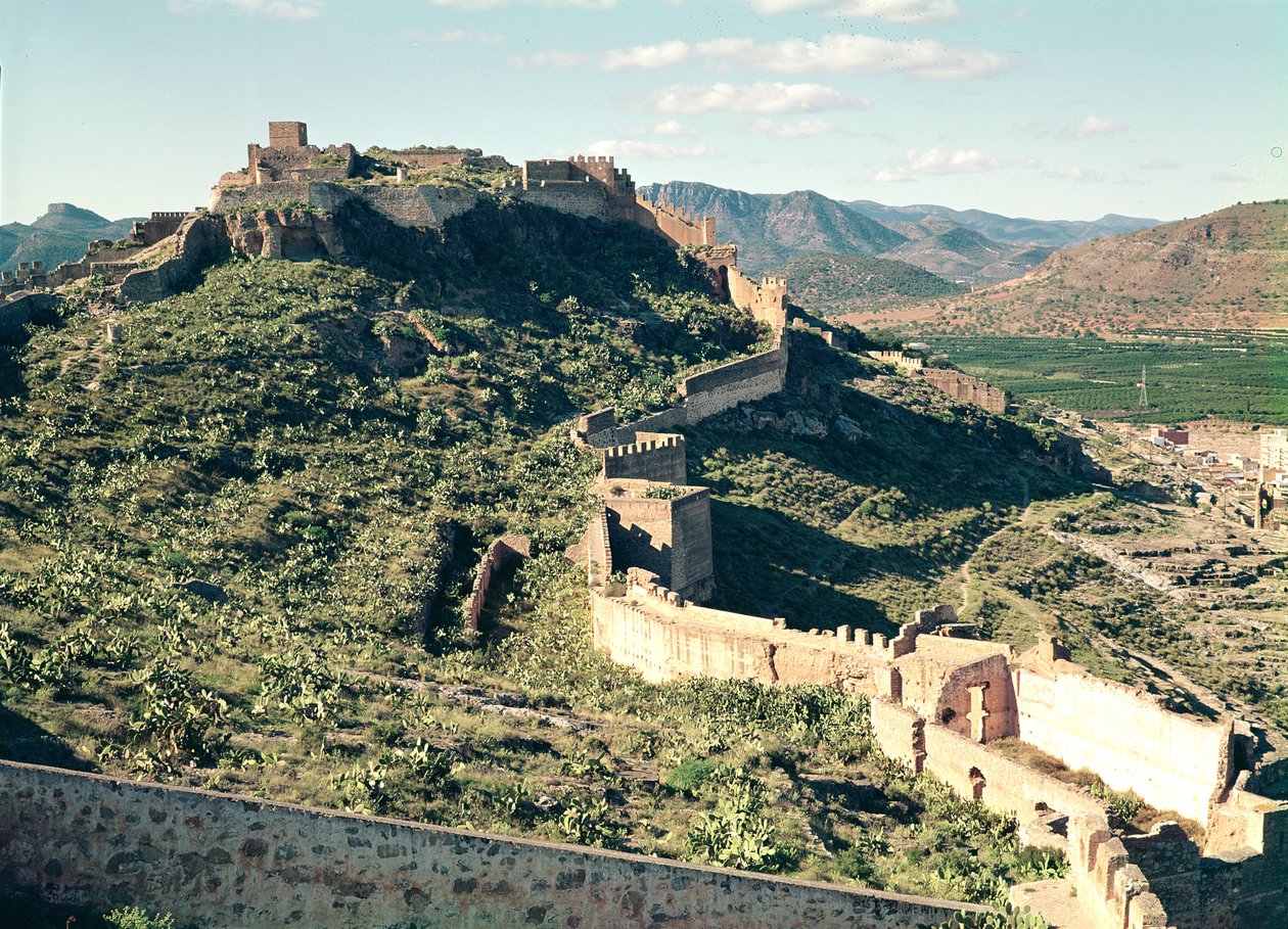 Vue du château, 8e-12e siècle - Spanish School