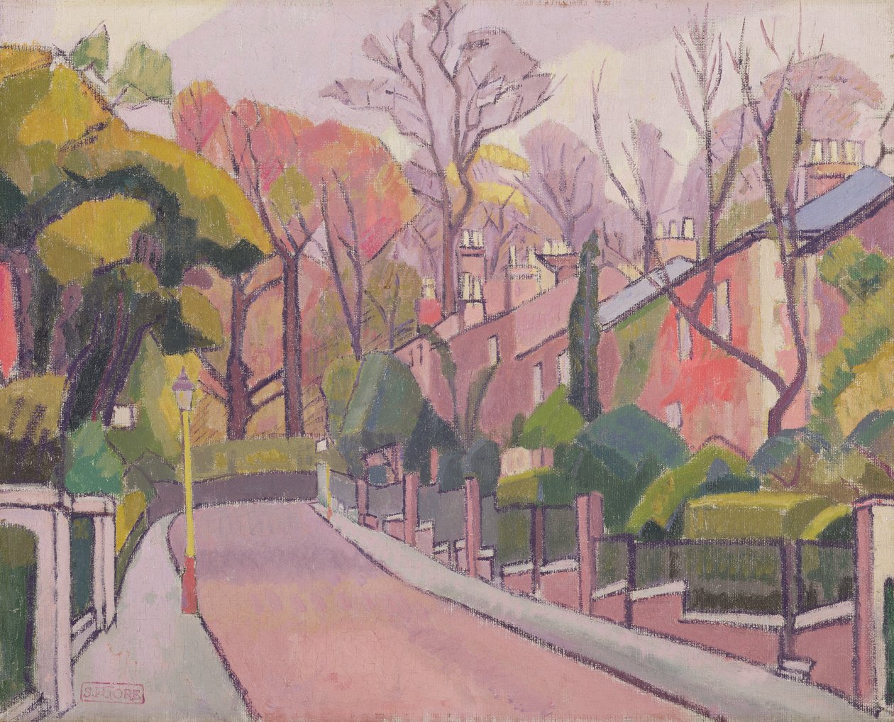Cambrian Road, Richmond, 1913-4 - Spencer Frederick Gore