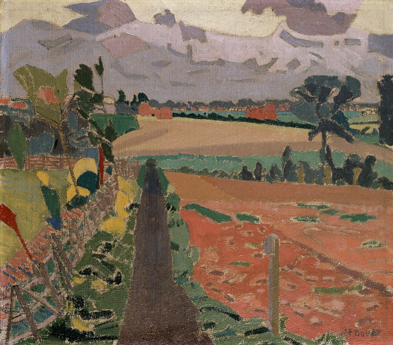 Le chemin de cendres, 20e siècle - Spencer Frederick Gore