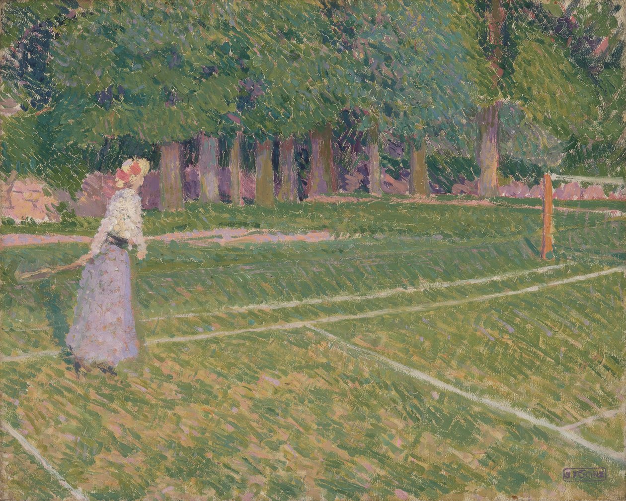 Tennis à Hertingfordbury - Spencer Frederick Gore