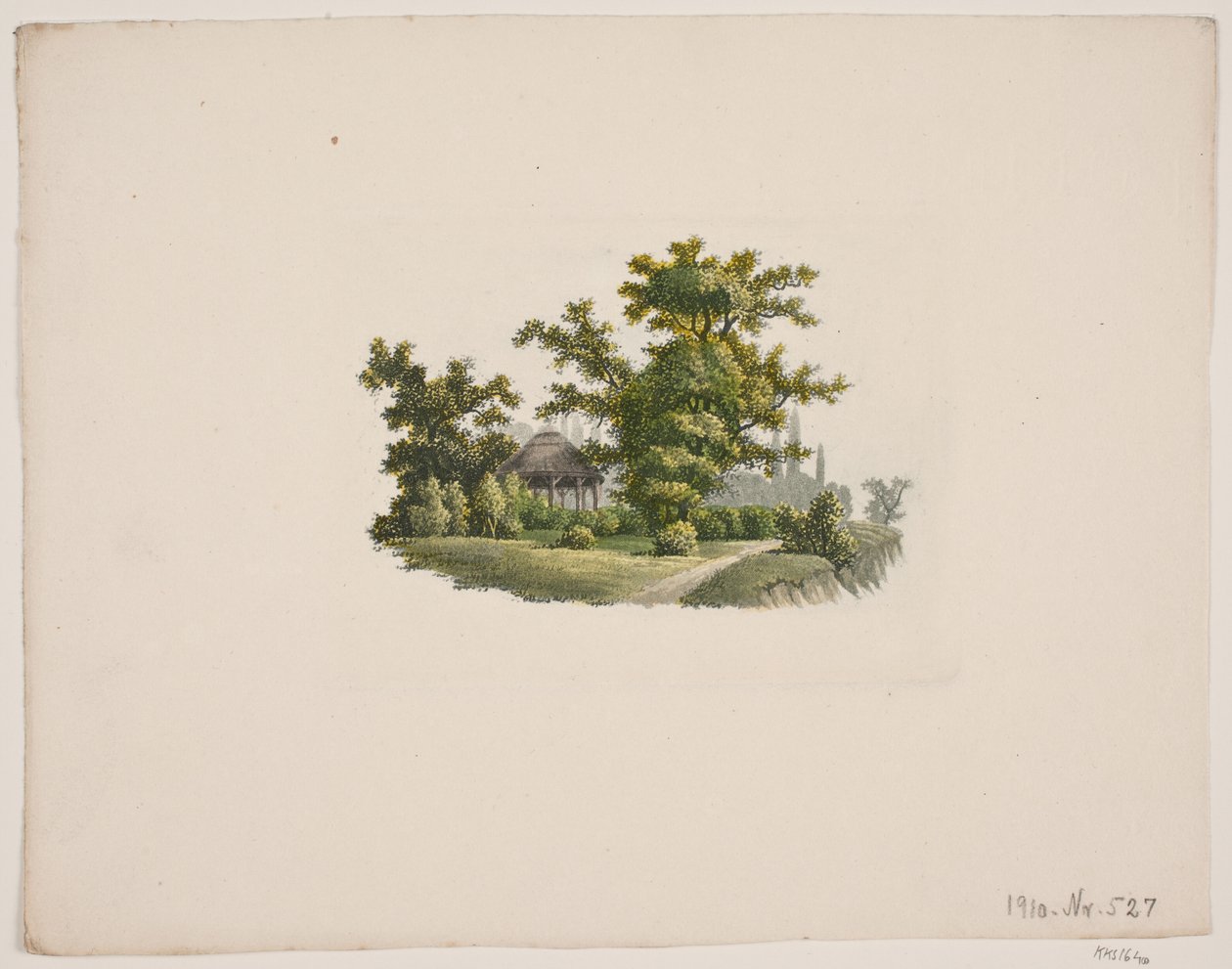 Pavillon dans un parc - Søren Henrik Petersen