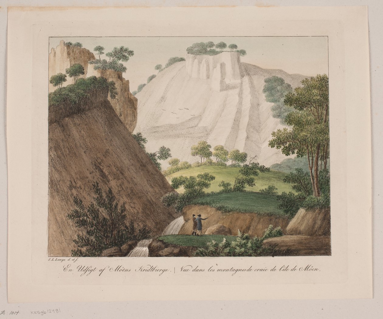 Une vue des falaises de craie de Møns - Søren L. Lange