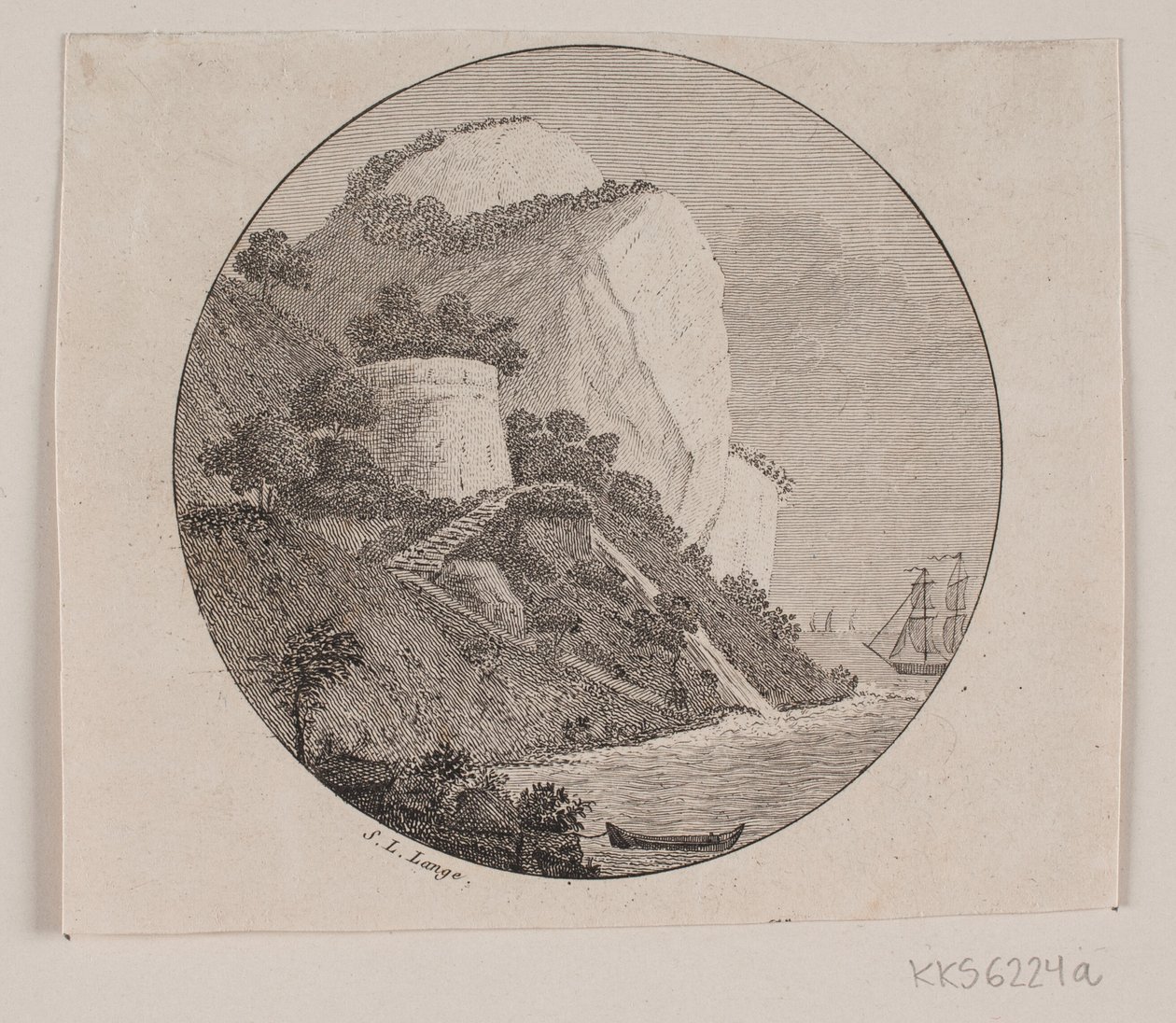 Falaises de Møn - Søren L. Lange