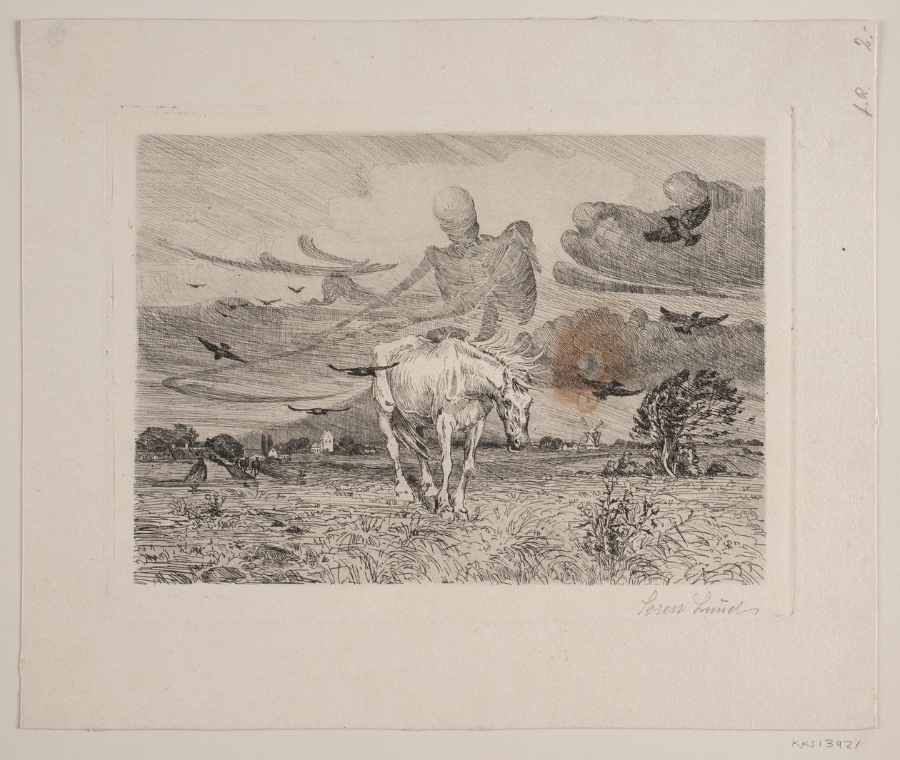 Le vieux cheval et la mort - Søren Lund