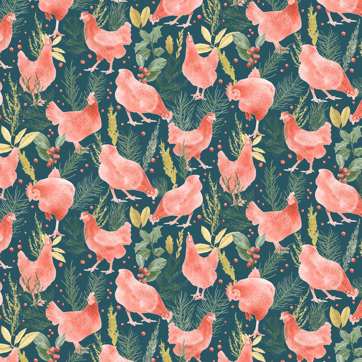 Motif de poules, 2021 - Stacy Hsu